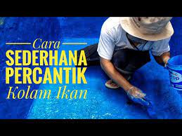 Cat untuk kolam agar tidak bocor. Cara Mengecat Kolam Beton Dengan No Drop Air Jadi Jernih Dan Anti Bocor Youtube