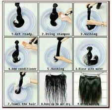How To Properly Wash Your Bundles Hair Extension Care Hair Boutique Hair Extensions