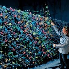 Giant Sized 8 X 12 Led Twinkling Net Lights 245 Ron Liked On Polyvore Featuring Home Home Decor Christmas Net Lights Outdoor Christmas Lights Net Lights