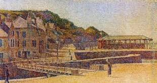 Port En Bessin Georges Seurat Georges Seurat Seurat Impressionism