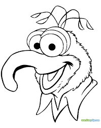 The muppets are puppets who have outrageous characters. The Muppets Coloring Pages 2 Disneyclips Com