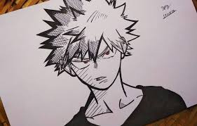katsuki bakugo draw | Disegno arte, Arte, Disegni