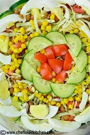 This step is very important because it will determine how your nigerian salad turns out at the end. Nigerian Salad Recipe I Chef Lola S Kitchen