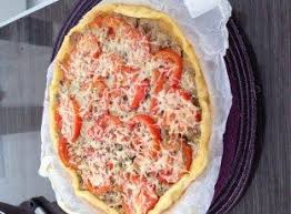 Tarte Thon Tomate Et Moutarde Recette Recette Tarte Au Thon Tarte Au Thon Recettes De Cuisine