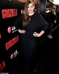 Age of ultron and captain merica: Elizabeth Olsen Godzilla La Premiere Revel In Delight