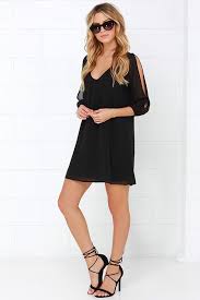 Shifting Dears Black Long Sleeve Dress Black Long Sleeve Dress Pretty Black Dresses Fashion