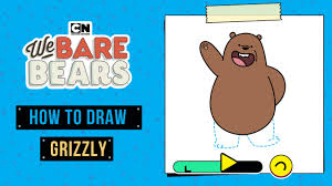 After being taken in and discovering the tiger has amnesia, grizz volunteers to help care for the tiger so his brothers may relax a bit. How To Draw Grizzly We Bare Bear Games