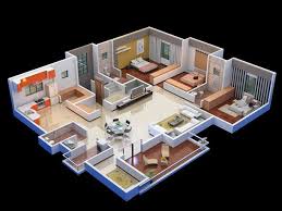 Ved Villas 3d Plan House Plans House House Styles