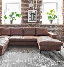 Canape D Angle Panoramique Convertible Coffre Vintage Lilly Bobochic Canape Angle Canape Cuir Marron Canape D Angle Marron