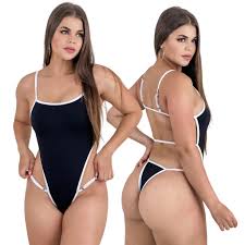 Maiô Feminino Mel Maia com Bojo Costa Nua Fio Dental com Regulagem Cavado  Body Maio Bloguerinha | Shopee Brasil