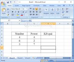 Microsoft excel is the industry leading spreadsheet software program, a powerful data visualization and analysis tool. How To Use The Power Function In Excel
