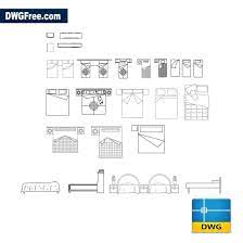 This file with modern bedroom furniture can be downloaded without registration and absolutely free. Bedroom Furniture Dwg Download Autocad Blocks Model