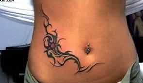Some floral tattoo ideas require the useful play with colors. 65 Elegant Tribal Tattoos For Waist