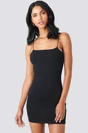 Maybe you would like to learn more about one of these? Spaghetti Strap Dress Black Na Kd Com