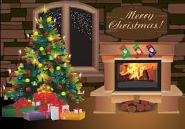 Make sure to decorate the tree and still maintain that natural look. Christmas Living Room Free Vector Eps Cdr Ai Svg Vector Illustration Graphic Art