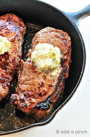 Cast Iron Cooked Steak With Gorgonzola Butter Best Food Pins Recipes Food Beef Recipes