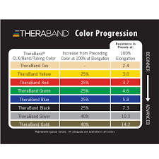 theraband chart theraband exercise ball pro series