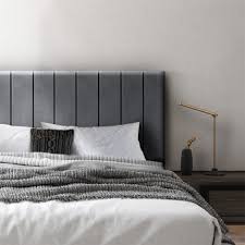 My old bed had a black wooden frame with a headboard and footboard that made it look like a clunky sleigh. Beds Online Reviews 100 Products Grays