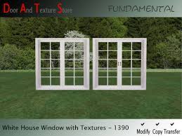 The size of existing openings in the walls will likely determine what size of windows you choose. Second Life Marketplace Sale White Window Double Window With Textures Copy Mod Transfer 1385