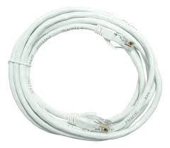 Cable De Red Blanco Cat 6E 5M