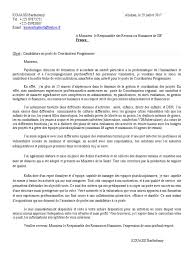 Lettre De Motivation Coordobateur De Programmes Sif Ressources Humaines Developpement Durable