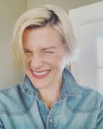 I can't look. Has my hair grown from a mullet to a bob yet? 😬