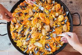 Eating Mixed Paella In 2020 Seafood Paella Nutrisystem Recipes Paella