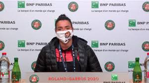 He takes every opportunity to attack the net and plays an aggressive brand of tennis. French Open 2020 Amusing Moment Ons Jabeur Wears Stefanos Tsitsipas Mask In Press Conference Eurosport