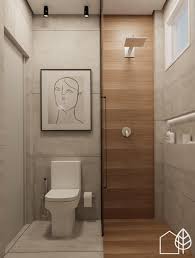 Banheiro Cinza Com Madeira Bathroom Toilet