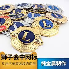 Volunteer with orangutans at an orangutan sanctuary or teach english to children. Lions Club Logo Lions Club Badge Emblem Car Modification In Car Standard Gold Plating Head Gold Plating Model