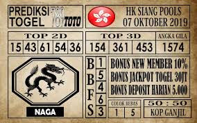 Prediksi Hongkong Siang 07 Oktober 2019 19 Oktober Brazil