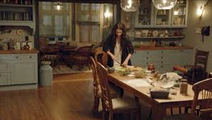 inside the red victorian house on the