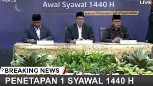 Tgl brp lebaran haji menurut n u. Pemerintah Dan Nadhlatul Ulama Tetapkan Idul Fitri 2019 Jatuh Pada Rabu 5 Juni 2019 Tribunnews Com Mobile