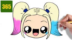 Comment dessiner logo twitter zombie dessins kawaii aussi facile est le thème de notre vidéo aujourd'hui dessiner logo twitter zombie étape par étape, dessin. Comment Dessiner Harley Quinn Kawaii Etape Par Etape Dessins Kawaii Facile Youtube