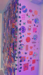Y2k Room Collage Neon Room Indie Room Decor Retro Room