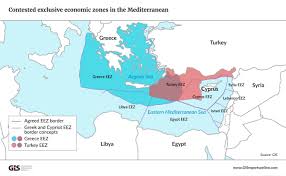 An exclusive economic zone (eez), as prescribed by the 1982 united nations convention on the law of the sea, is an area of the sea in which a sovereign state has special rights regarding the exploration and use of marine resources, including energy production from water and wind. Turkey Finds Itself Economically Contained By Neighbors