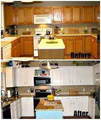 If granite is not in the budget but you like the look of stone, consider laminate, an inexpensive alternative. Pin By Whitney Small Restyled Residen On My Projects Completed Inexpensive Kitchen Remodel Cheap Kitchen Remodel Budget Kitchen Remodel