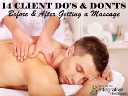Check out this video to learn the benefits of massage. Do S Don Ts Of Massage Massage Professionals Update