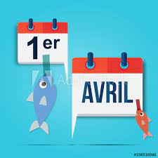 Le 1er avril, médias et proches redoublent d'imagination pour élaborer les canulars les plus drôles et faire de nous les dindons de la farce : Calendrier Bulle 1er Avril Avec Poisson D Avril Stock Vector Adobe Stock