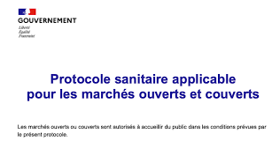D'isolement entre mai 2020 et septembre 2021, un nouveau justificatif. Voici Le Nouveau Protocole Sanitaire Applicable Pour Les Marches Ouverts Et Couverts