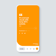 Theme Material Orange Kwgt Androidthemes In 2020 Android App Design Mobile App Design Inspiration App Design