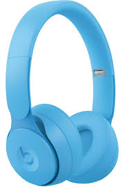 Beats By Dr Dre Solo Pro More Matte Collection Wireless Noise Cancelling On Ear Headphones Light Blue Mrj92ll A Best Buy