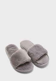 Target / shoes / womens white slippers (330). Buy Ginger Grey Furry House Slippers For Women In Mena Worldwide Isla