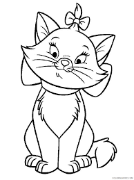 Pusheen coloring pages can help you enjoy your favorite cat character. Disney Marie Cat Coloring Pages Cartoons Disney Marie Cat 13 Printable 2020 2292 Coloring4free Coloring4free Com