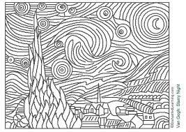 Free Printable Famous Art Colouring Pages For Kids Updated Canada Arts Connect Magazine Famous Art Coloring Famous Art Famous Artwork