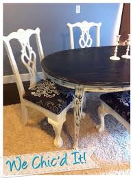 Customize Your Dining Set Shabby Chic Tables With Reupholstered Chairs Examples Of Our Work In 2021 Shabby Chic Dining Room Shabby Chic Dining Chairs Shabby Chic Dining Room Table
