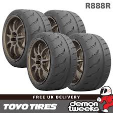 Details About 4 X 225 40 18 92y Toyo R888r Road Legal Race Racing Track Day Tyres 2254018