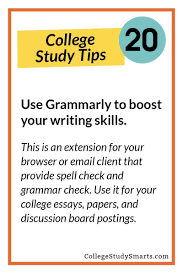 Use Grammarly To Boost Your Writing Skills College Writing Tips Writing College Papers Write Better Thesis Bet College Writing Study Tips Writing Skills