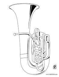 Musical Instrument Coloring Pages Tuba Music Symbols Musical Instruments Drawing Musicals I should do this for halloween. musical instrument coloring pages