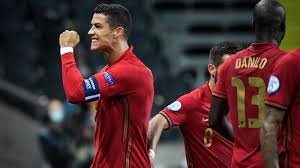 Nike cristiano ronaldo portugal away jersey world cup 2018 size l. Cristiano Ronaldo Hits Landmark Goal As Portugal Beat Sweden In Nations League Football News Sky Sports